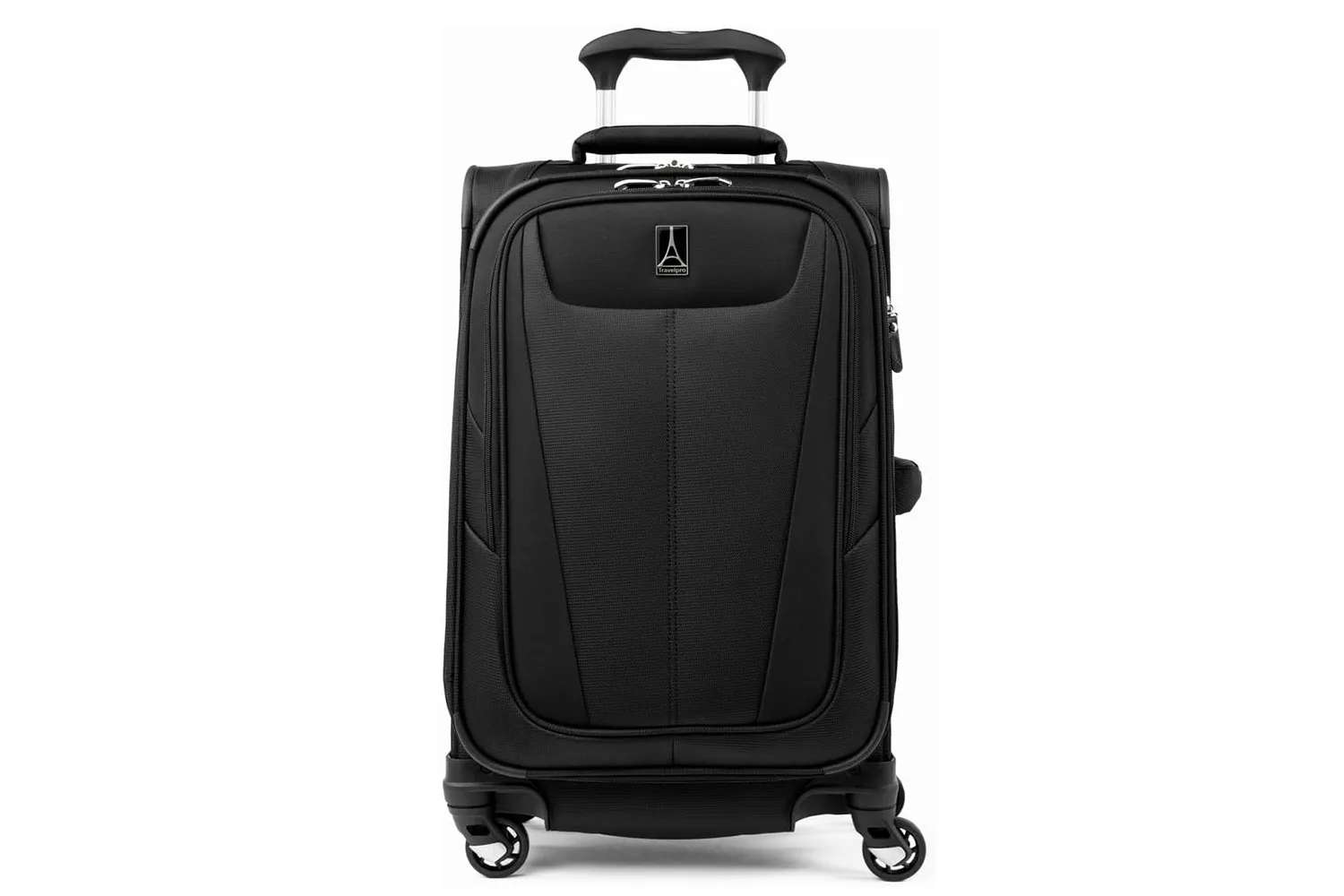 Travelpro Maxlite 5 Softside Expandable Carry-On Luggage in Black.