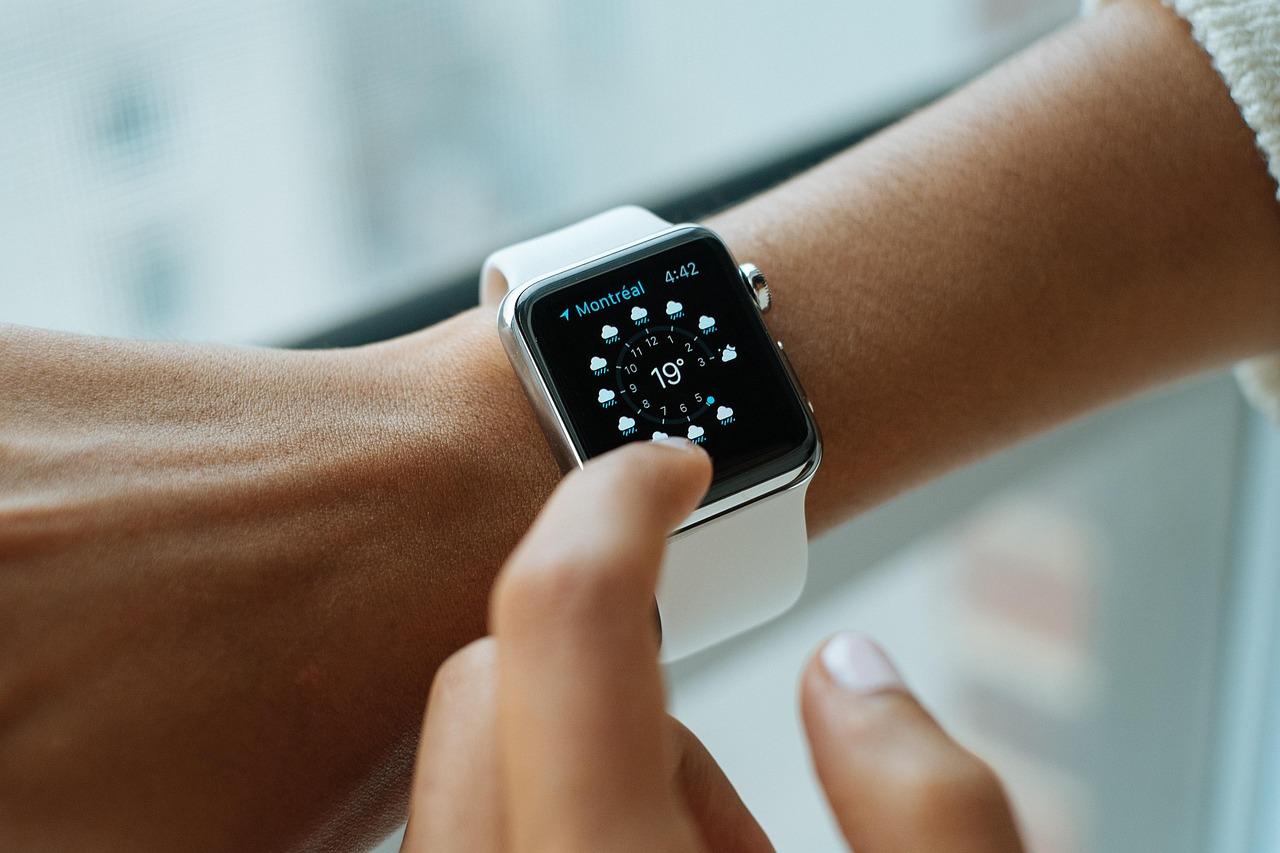 A conceptual wearable AI device compared to a mobile screen interface.