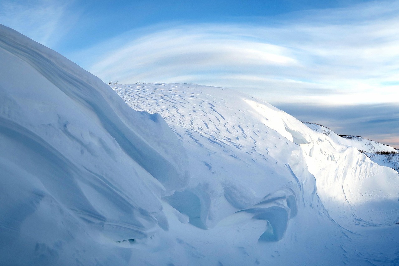 The snow-covered cone of Mount Cotopaxi under a bright blue sky.