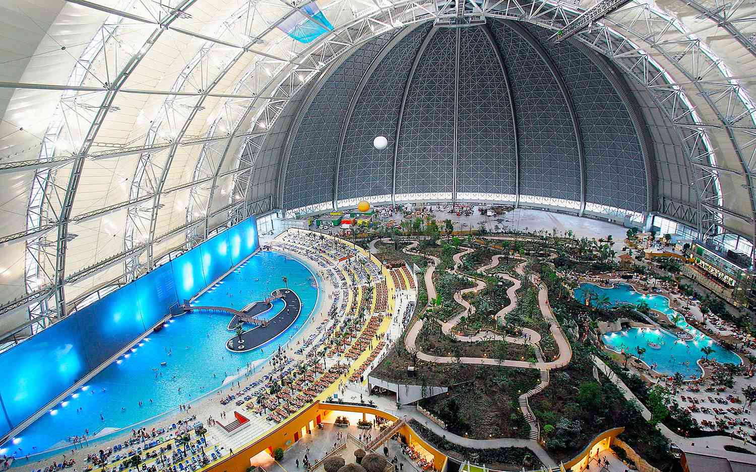 Inside Tropical Islands: The World's Largest Indoor Water Park Near Berlin