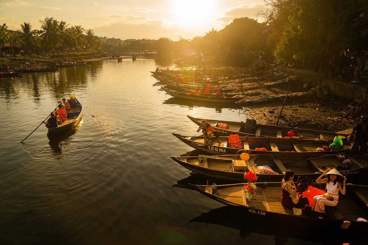 A luxury boat cruise on the Zambezi River during sunset